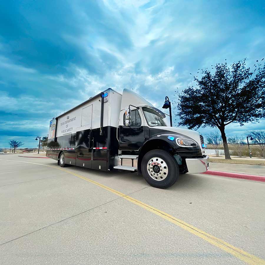 Mobile Command Center Drive Away