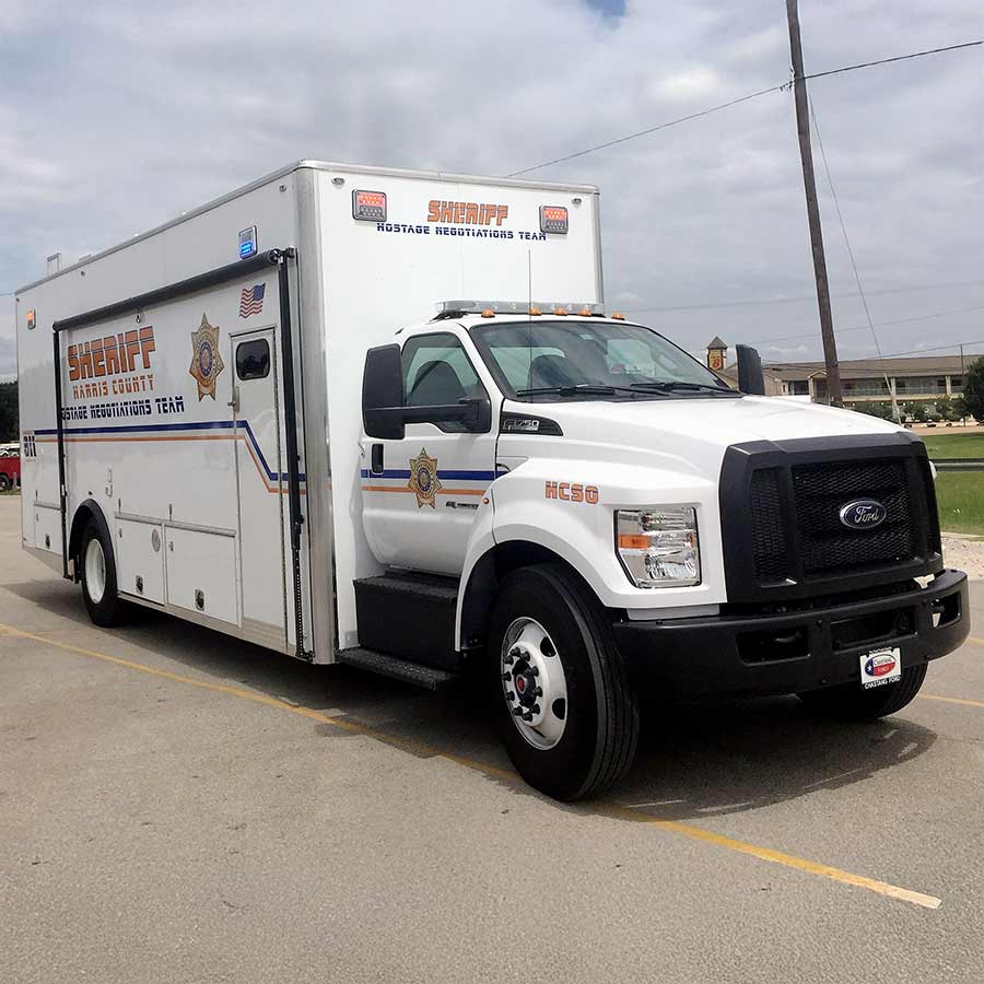 Mobile Command Center for Sheriff Hostage Negotiations Mobile Command Center for Sheriff Hostage Negotiations