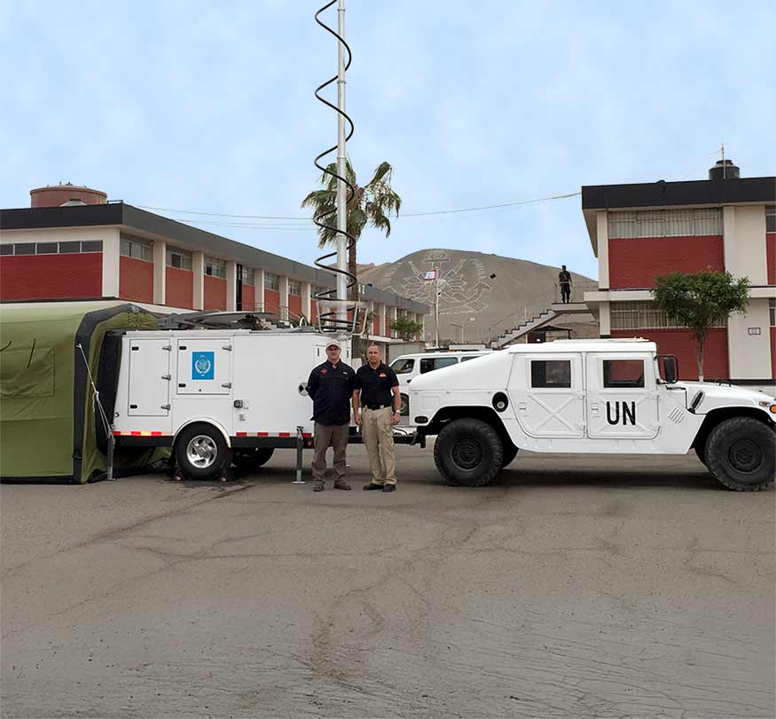 Mobile Command Posts Deployed