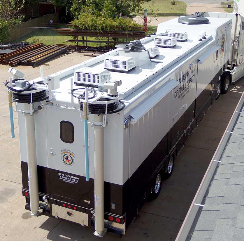 Tow Away Mobile Command Trailer