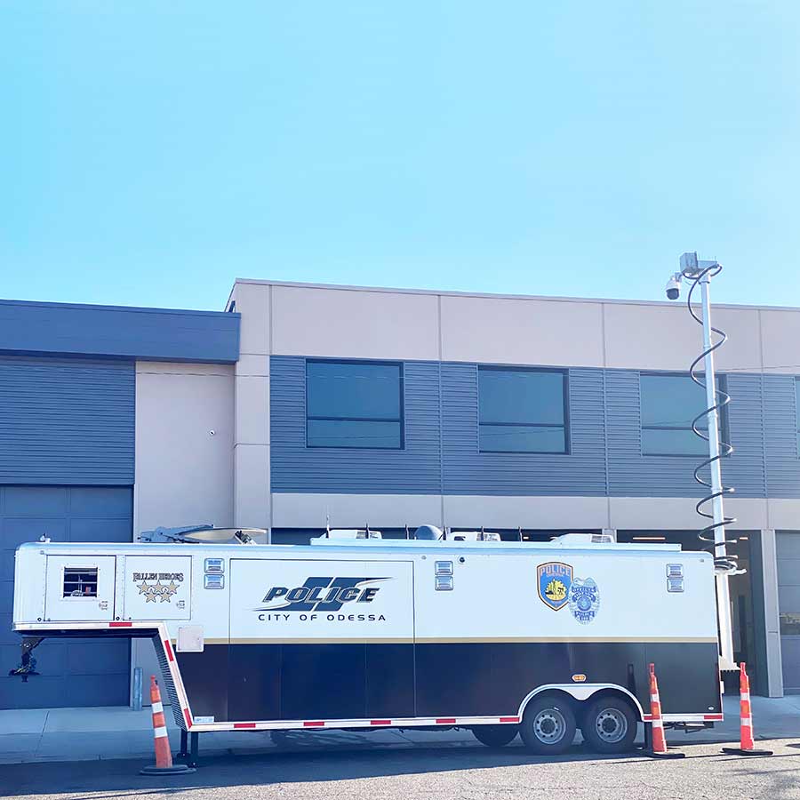 Tow Away Police Mobile Command Trailer Tow Away Police Mobile Command Trailer