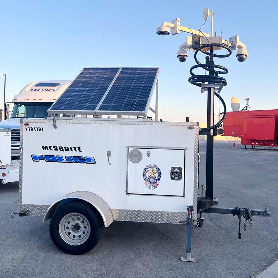 Mobile Security Camera Trailers