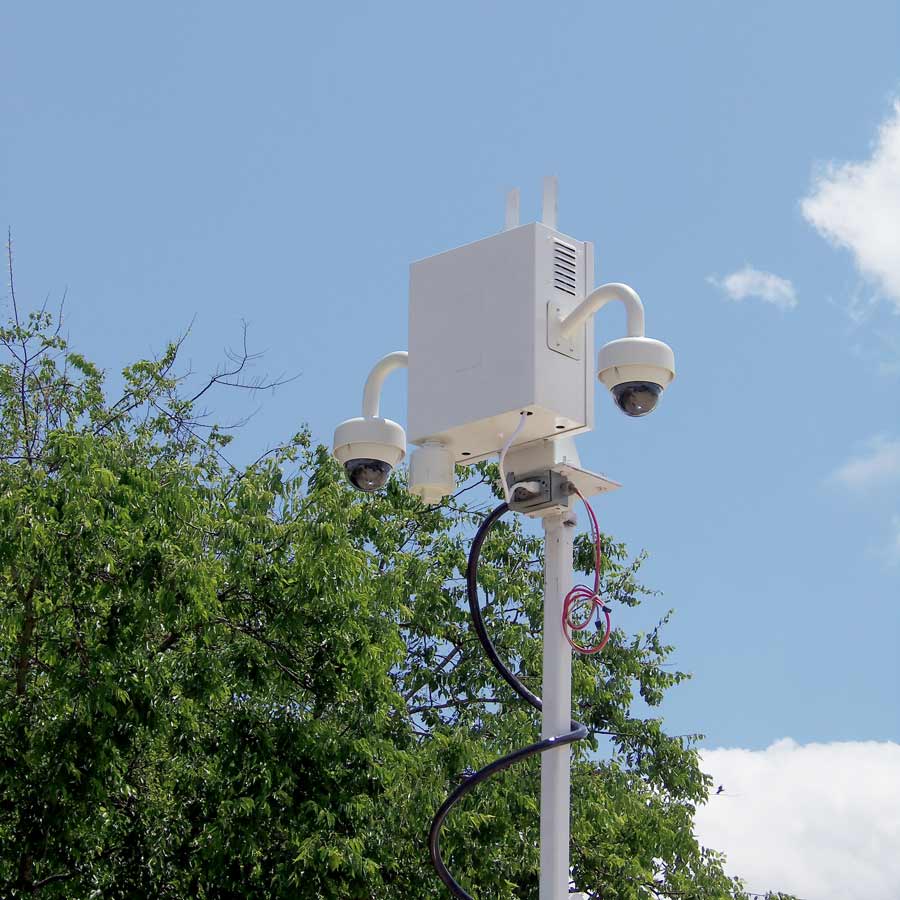 Parking Lot Mobile Video Surveillance Cameras