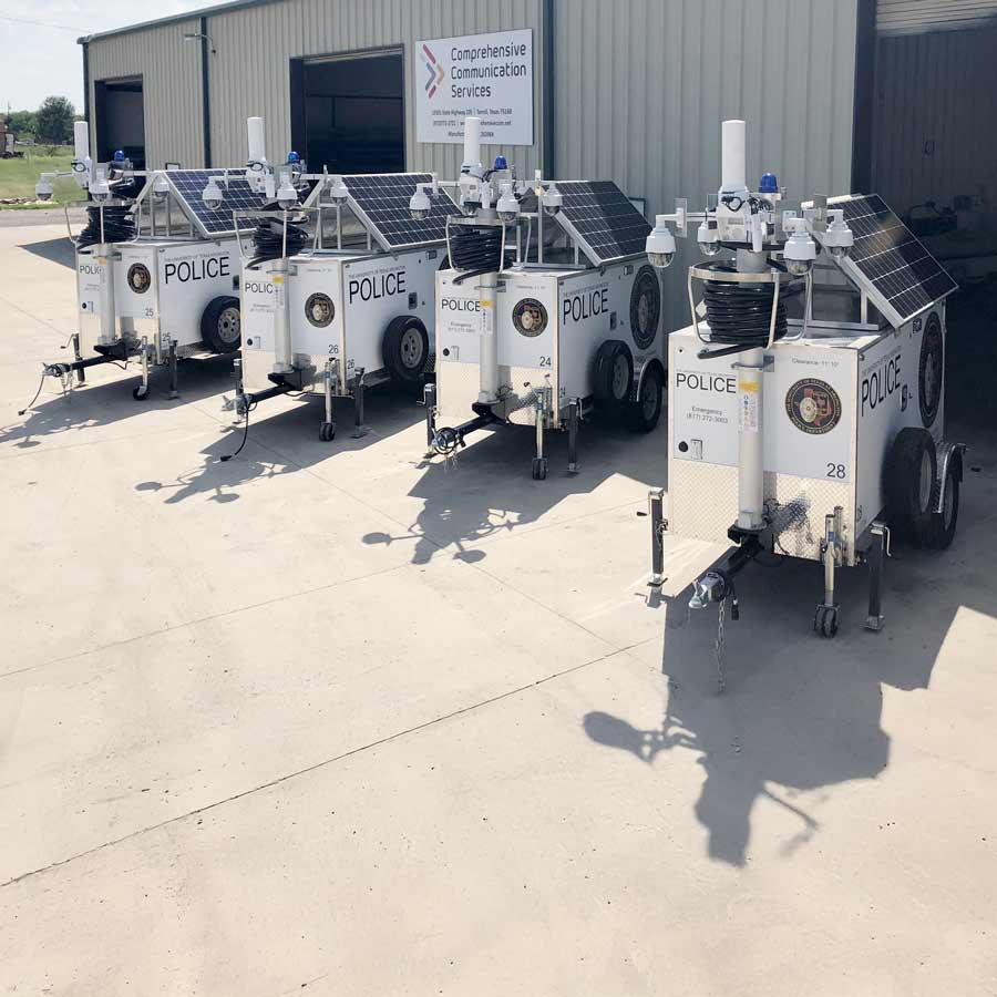 Video Surveillance Trailer